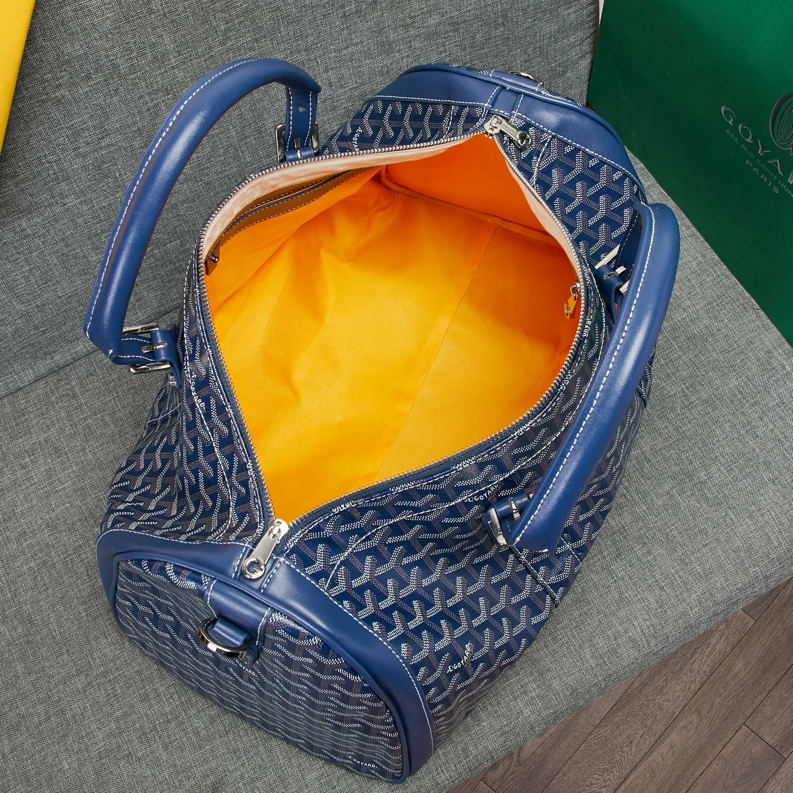 Bagsaaa G09ard Navy Blue Travel Bag - 48x28x22 cm
