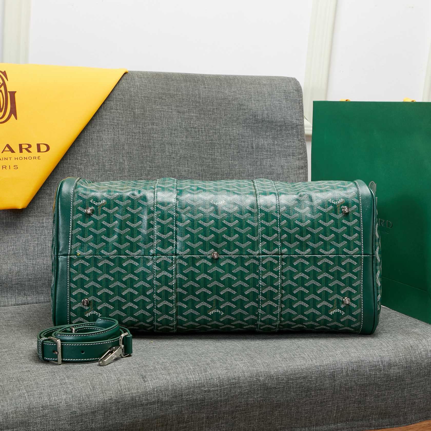 Bagsaaa G09ard Green Travel Bag - 48x28x22 cm