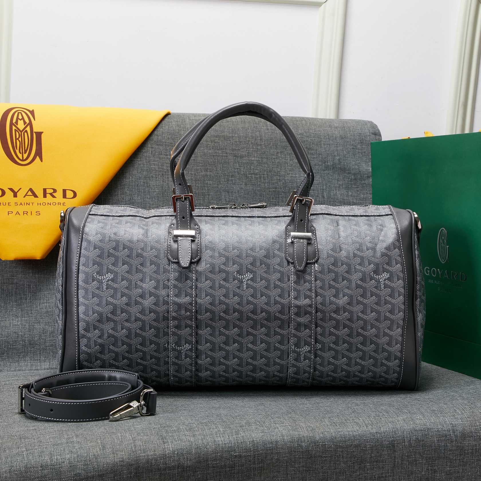 Bagsaaa G09ard Gray Travel Bag - 48x28x22 cm