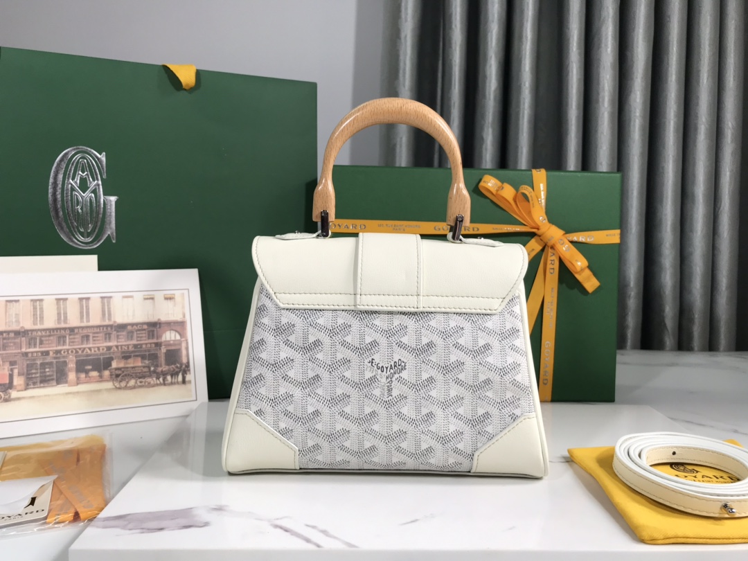 Bagsaaa G09ard Saïgon Souple Mini Bag White - 20x14.5×9cm