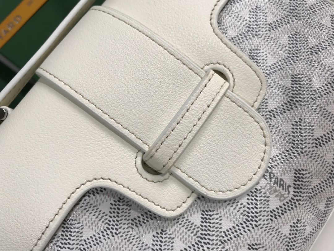 Bagsaaa G09ard Saïgon Souple Mini Bag White - 20x14.5×9cm