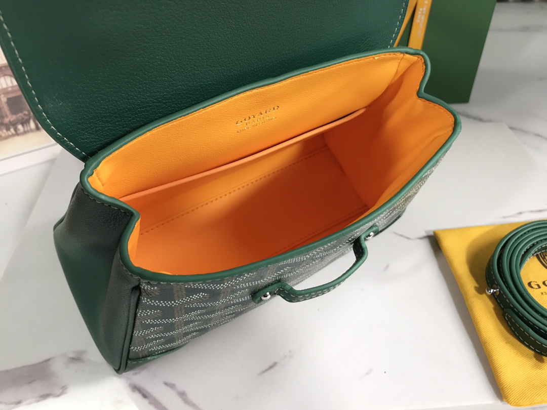 Bagsaaa G09ard Saïgon Souple Mini Bag Green - 20x14.5×9cm