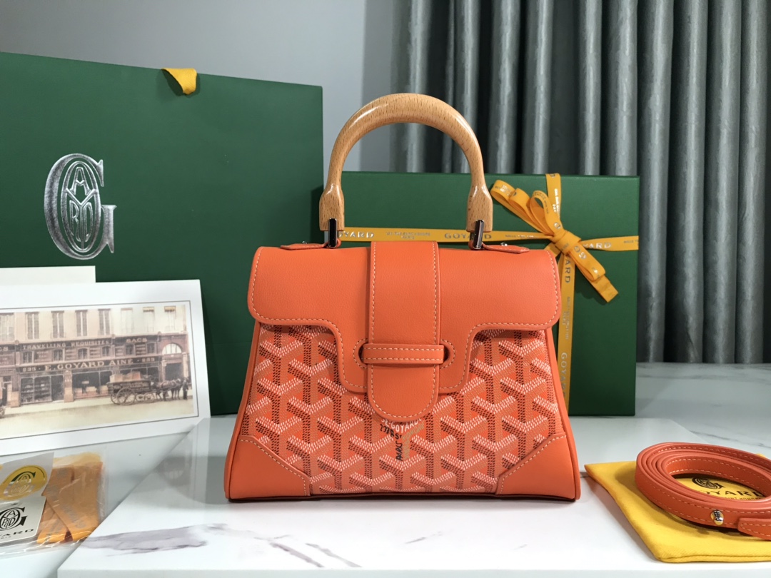 Bagsaaa G09ard Saïgon Souple Mini Bag Orange - 20x14.5×9cm