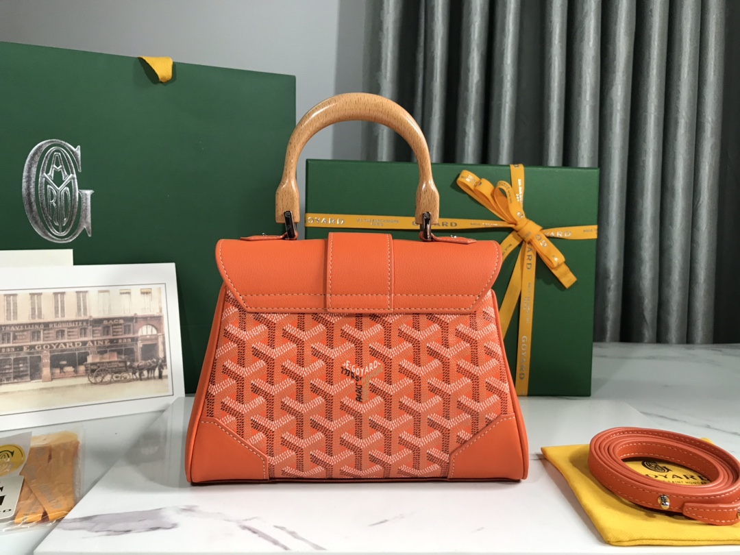Bagsaaa G09ard Saïgon Souple Mini Bag Orange - 20x14.5×9cm