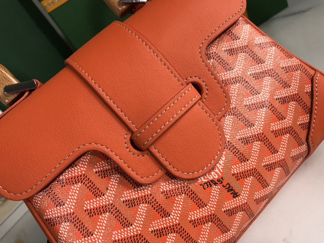 Bagsaaa G09ard Saïgon Souple Mini Bag Orange - 20x14.5×9cm