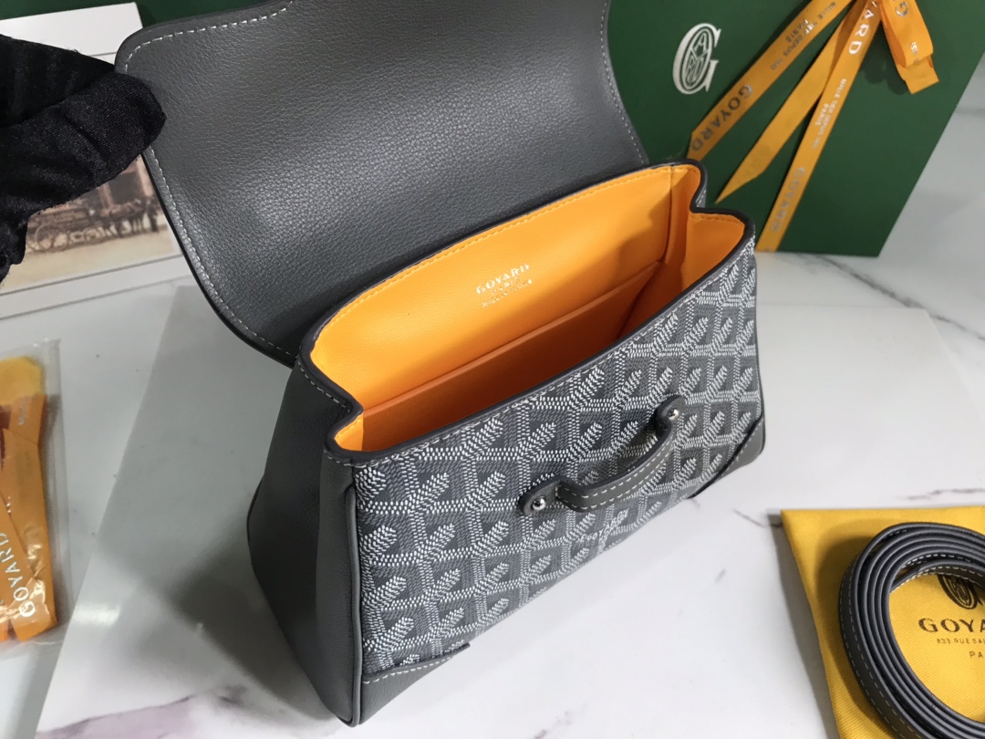 Bagsaaa G09ard Saïgon Souple Mini Bag Gray - 20x14.5×9cm