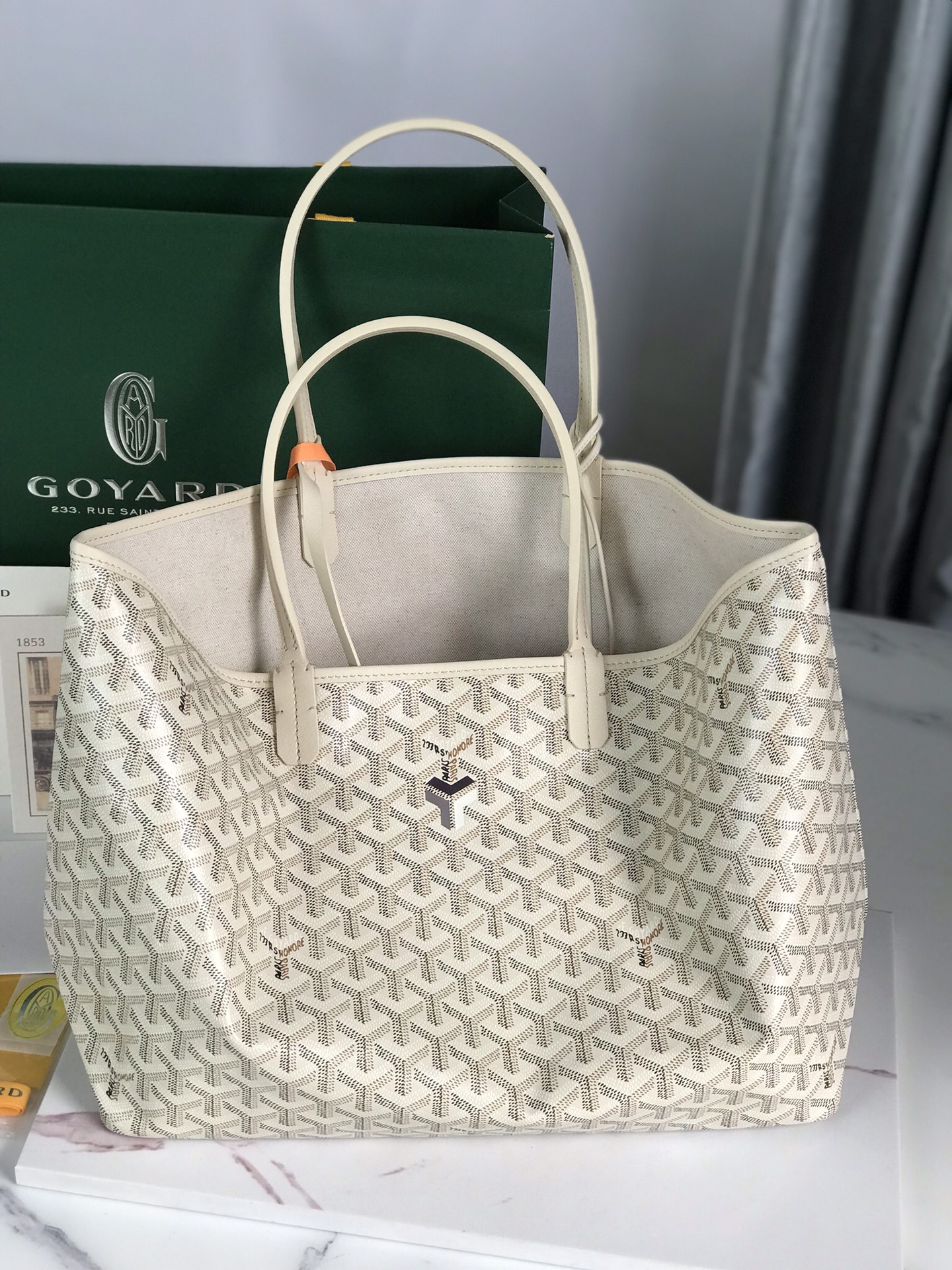 Bagsaaa G09ard Saint L0vis PM Bag White - 28 x 15 x 34 cm