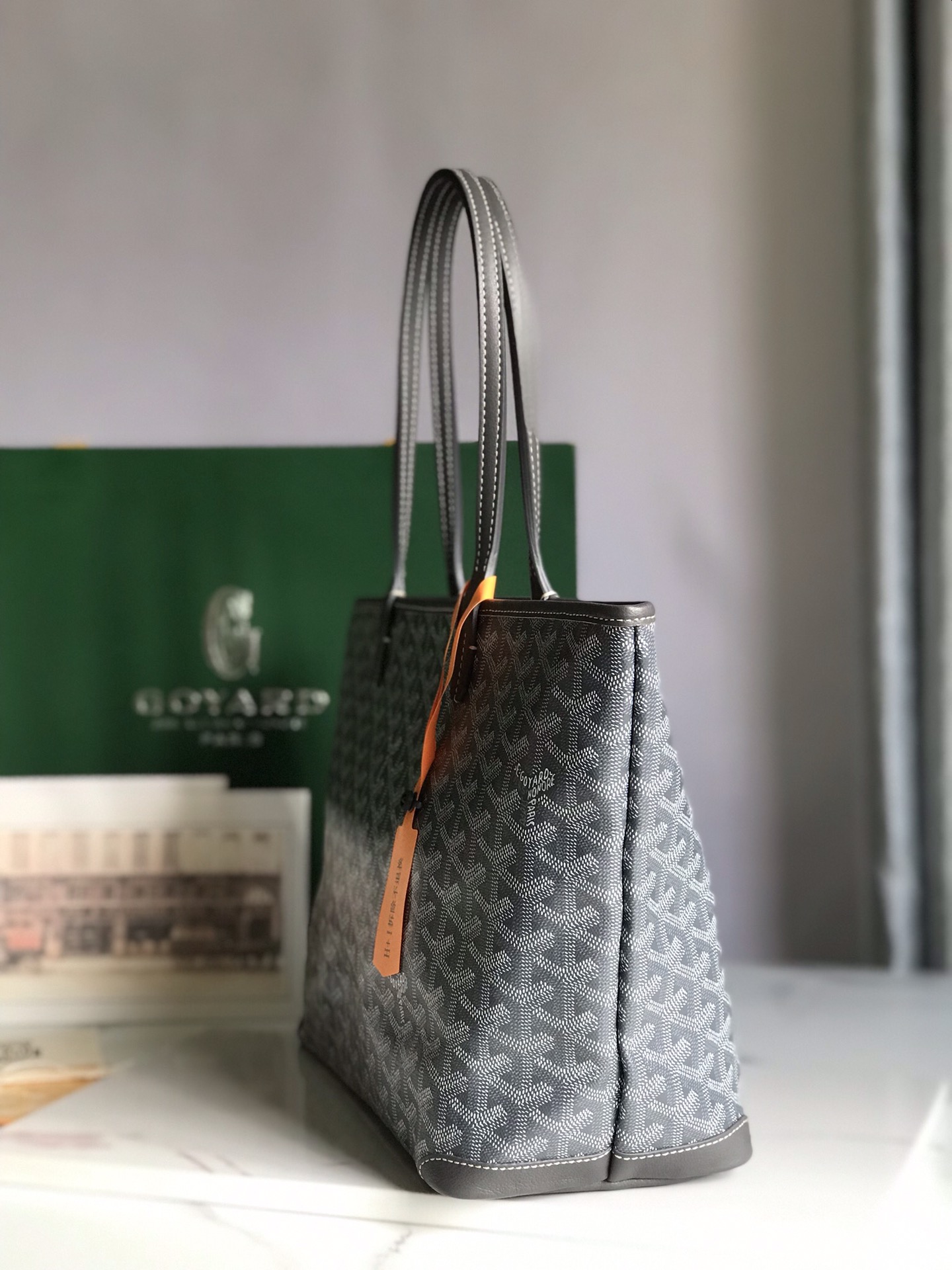 Bagsaaa G09ard Artois PM Bag Gray - 25 x 14 x 30 cm