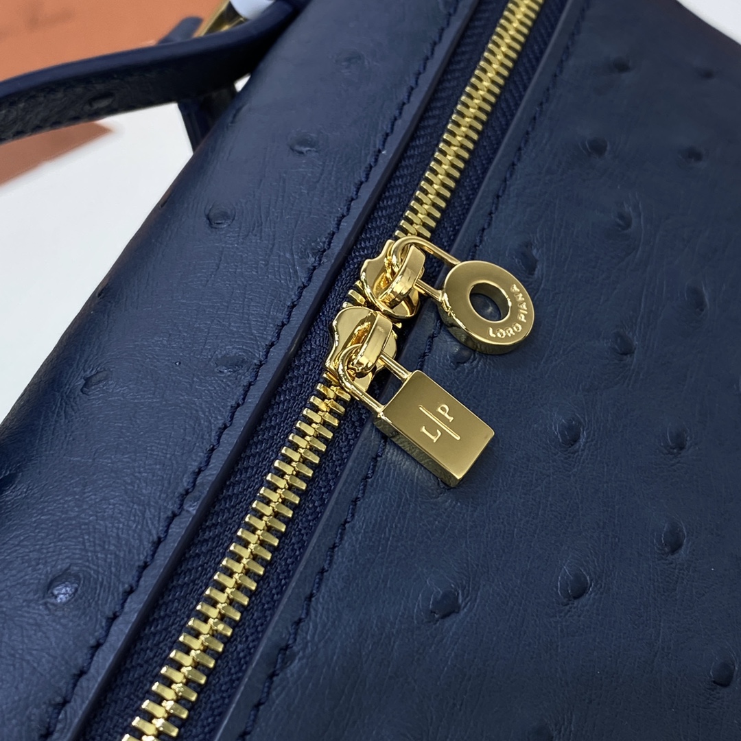 Bagsaaa L0r0 P1ana Extra Pocket L27 Blue - 16x27x10 cm