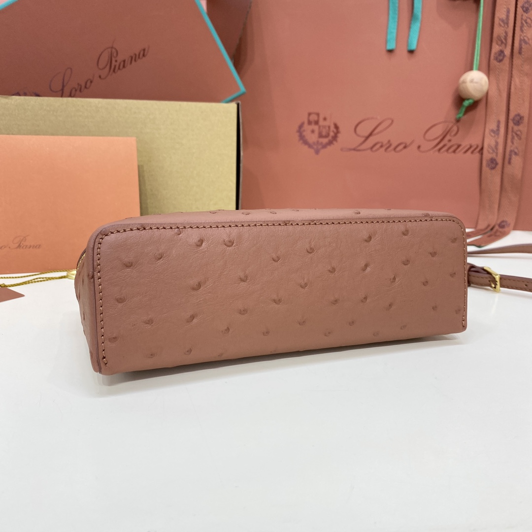 Bagsaaa L0r0 P1ana Extra Pocket L27 Light Brown - 16x27x10 cm