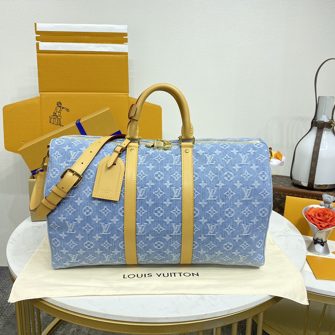 Bagsaaa L0vis Vvtt0n M25334 Keepall Bandoulière 45 - 45 x 27 x 20 cm