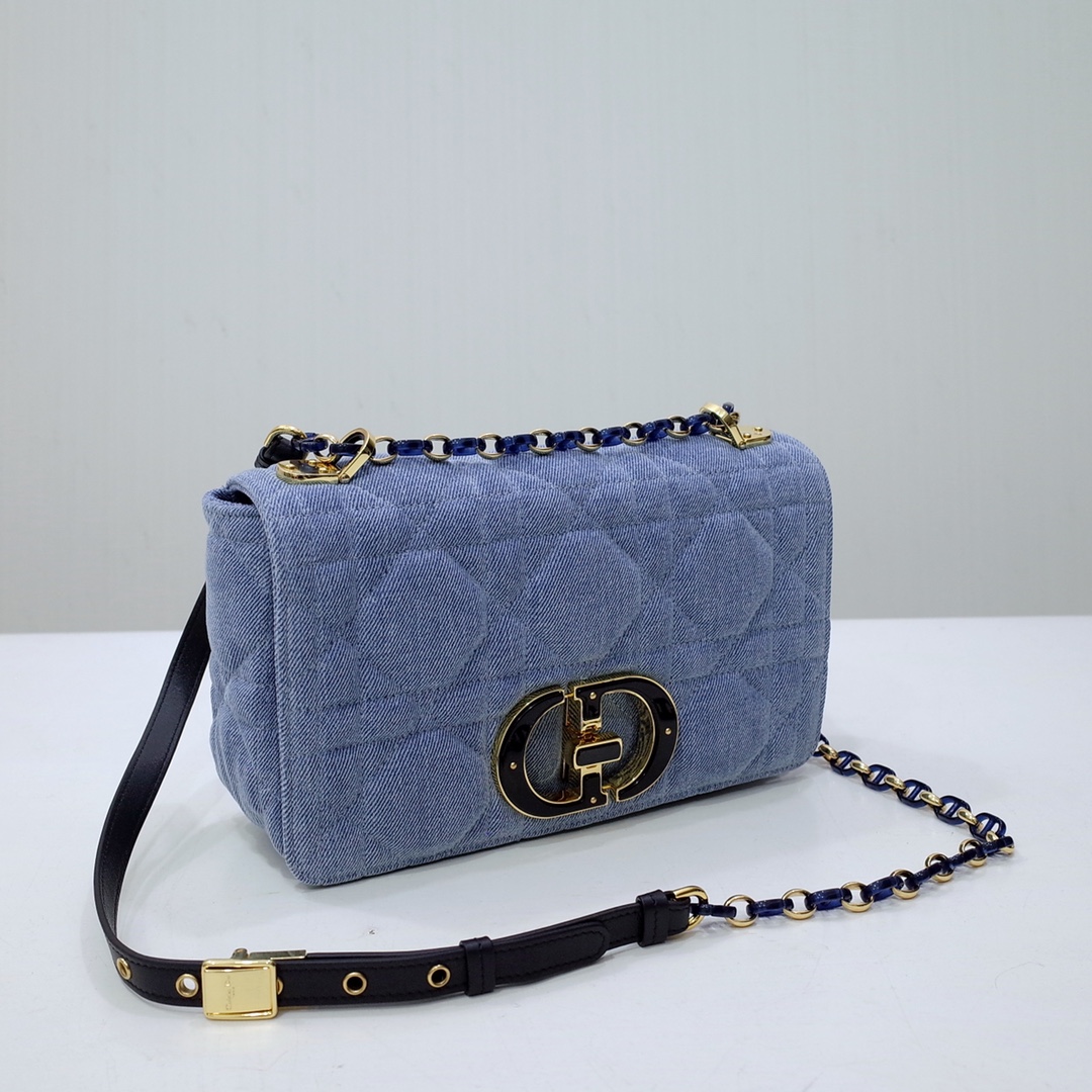 Bagsaaa D10r Caro Bag Blue - 25.5x15.5x8cm
