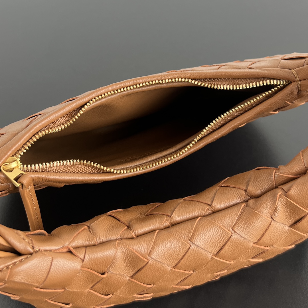 Bagsaaa B0tt*ga Ven*ta Small Gemelli Brown - 24.5x19x7 cm