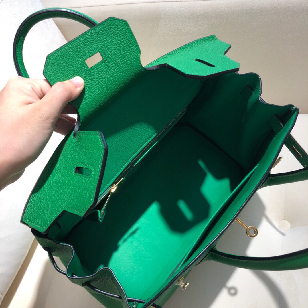 Bagsaaa H**me5 Birkin Green Togo & Gold Hardware - 25cm