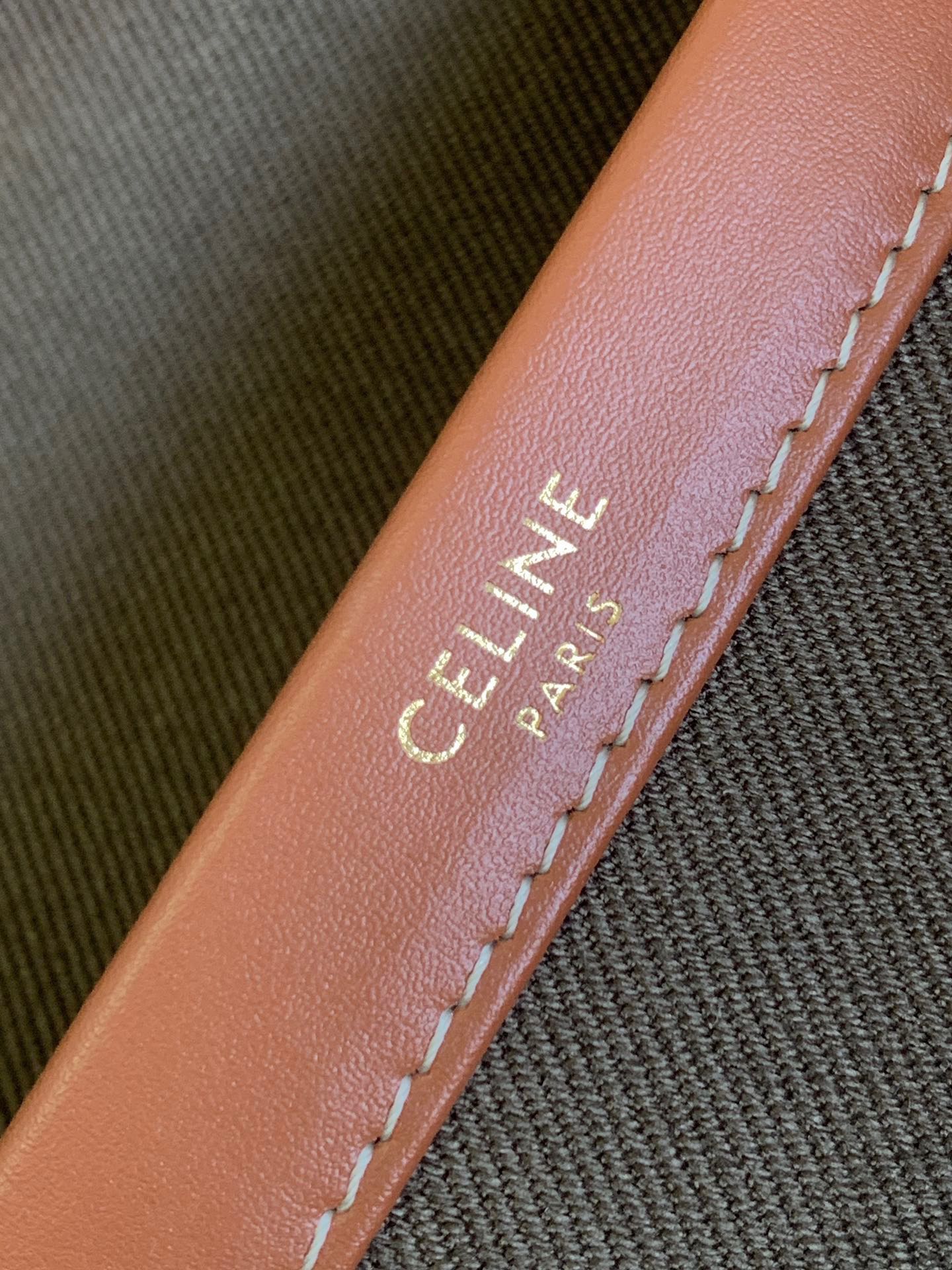 Bagsaaa Ce1i*e Large Cabas Thais In Logo Letters - 40 X 28 X 17cm