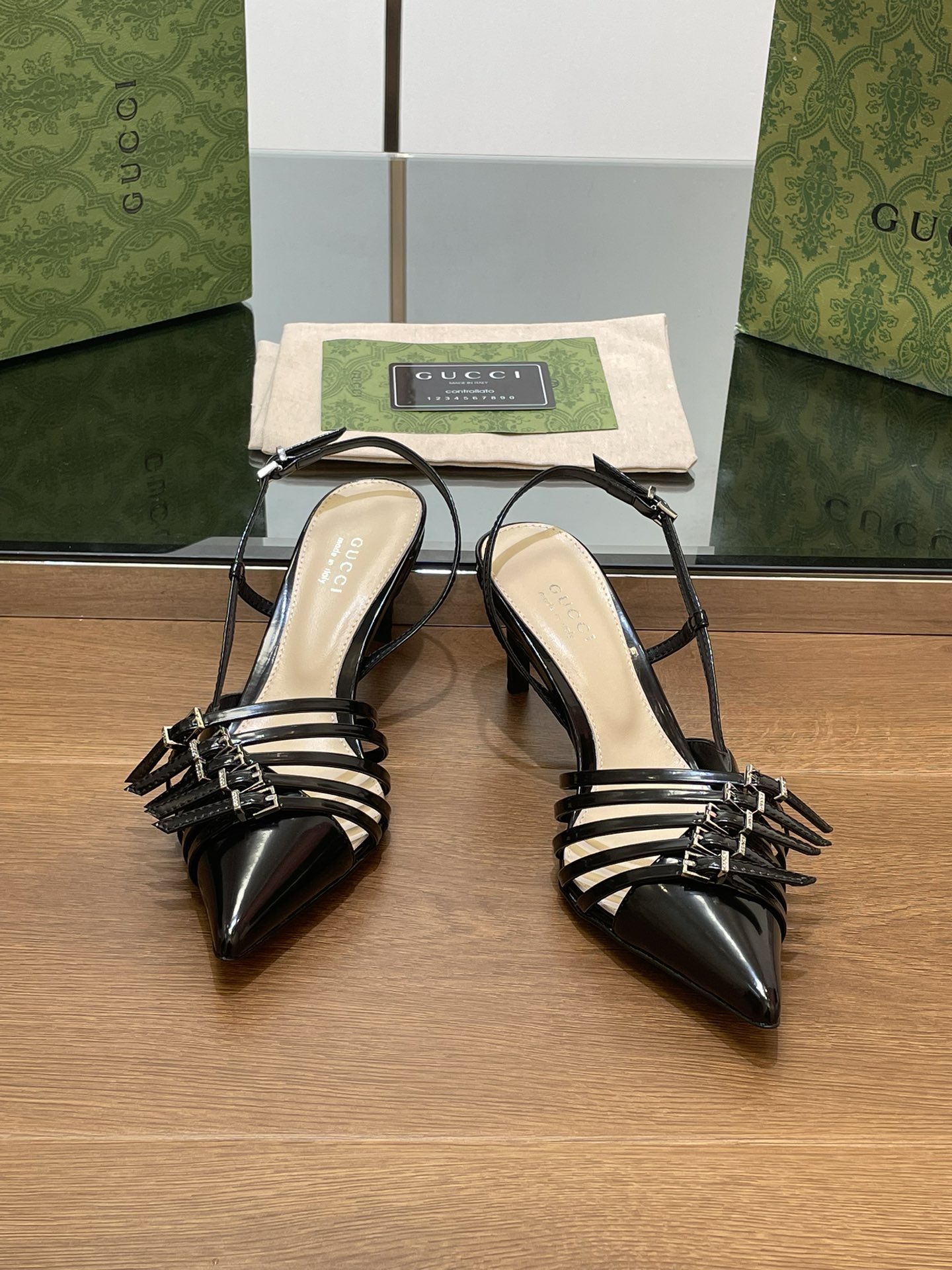 Bagsaaa Gvc*1 Women's Slingback Pump Black 796016
