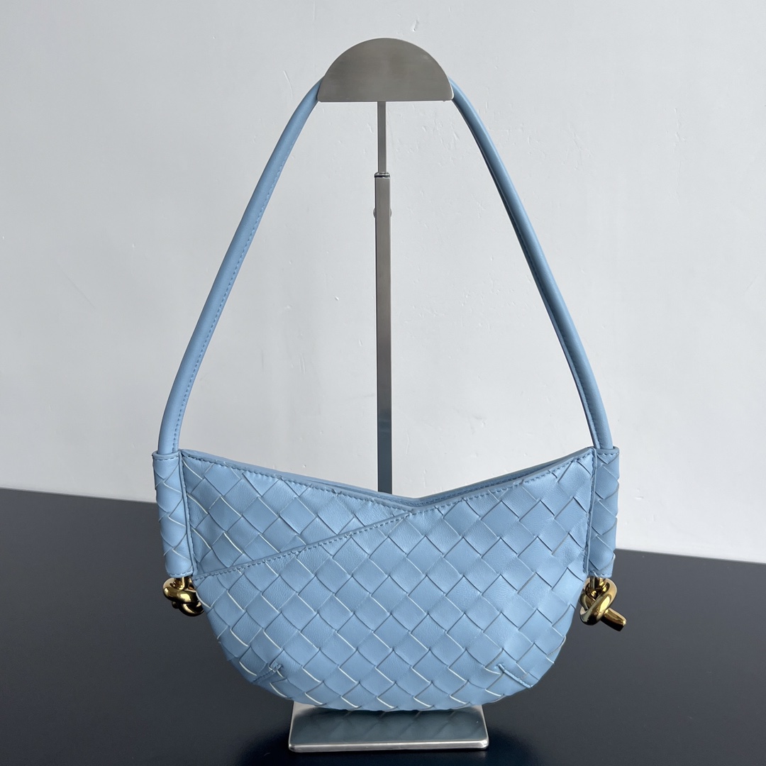 Bagsaaa B0tt*ga Ven*ta Mini Solstice Blue - 28*18*5cm