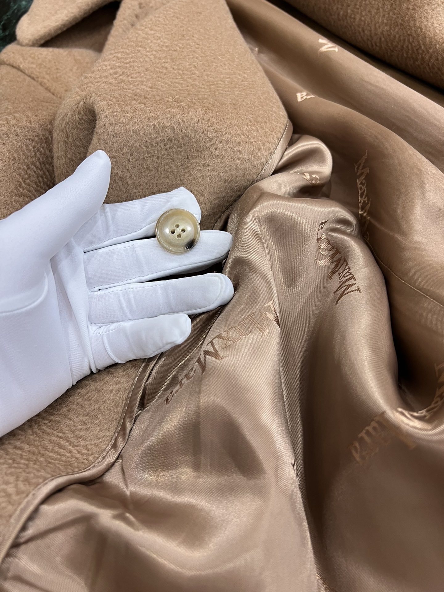 Bagsaaa Max Mara Manuela Belted Camel Coat