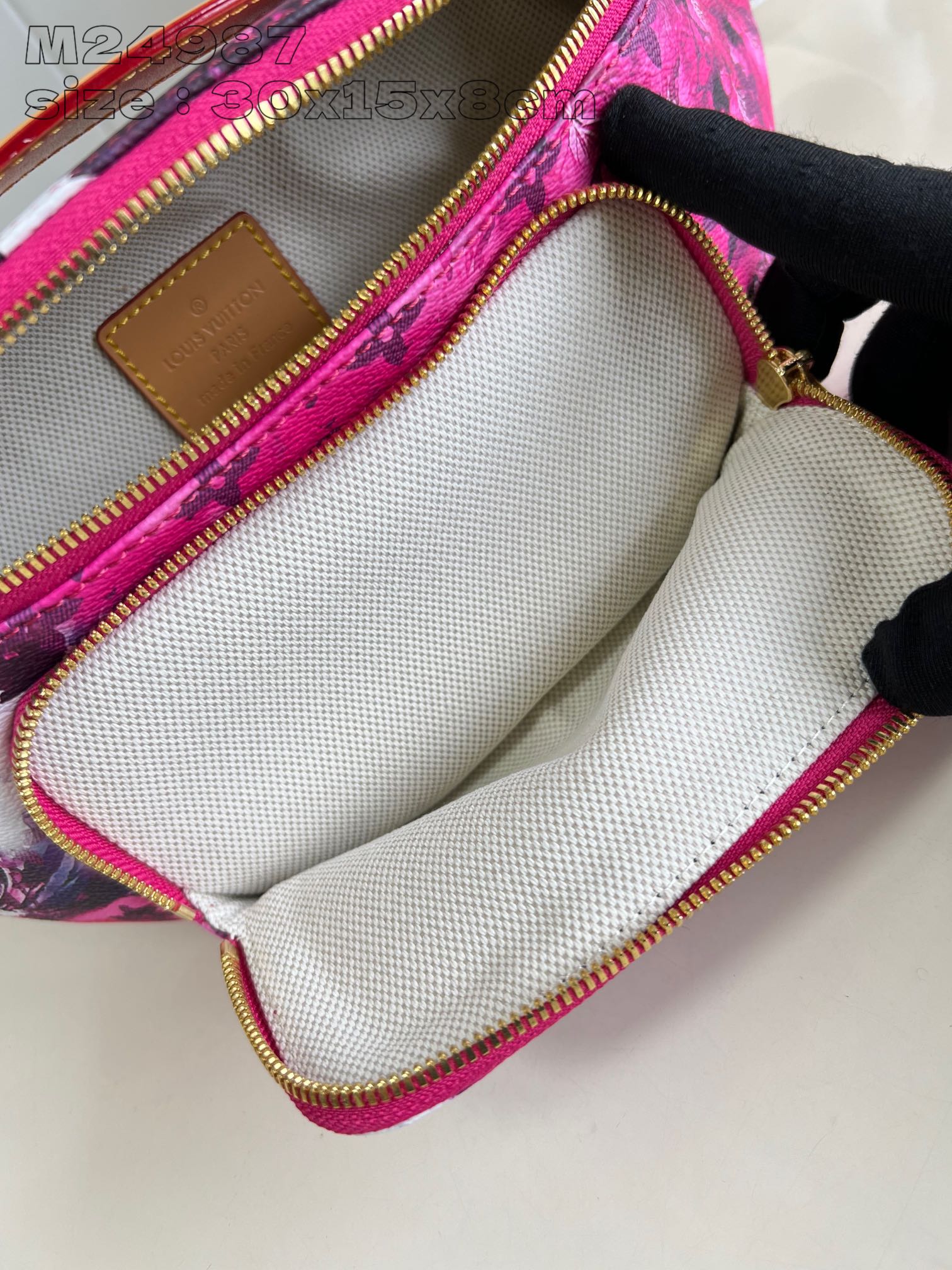 Bagsaaa L0vis Vvtt0n M24987 Rush Bumbag Pink - 30 x 15 x 8 cm