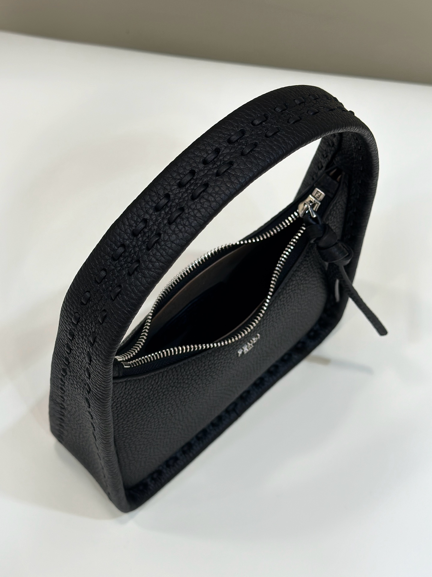 Bagsaaa F**di Mini Fendessence Small black Selleria bag - 28x20.5x7 cm