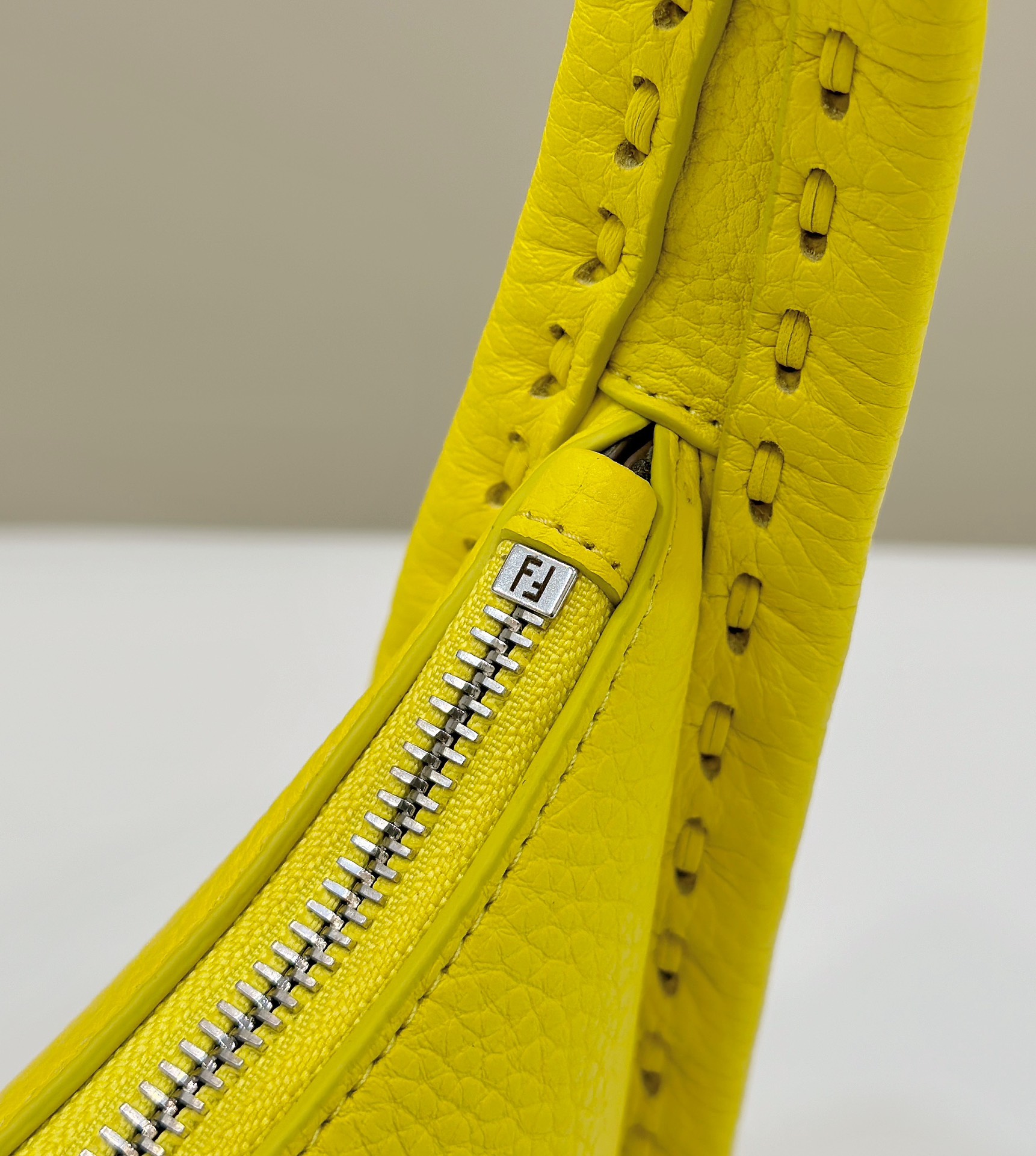 Bagsaaa F**di Mini Fendessence Small Yellow Selleria bag - 28x20.5x7 cm