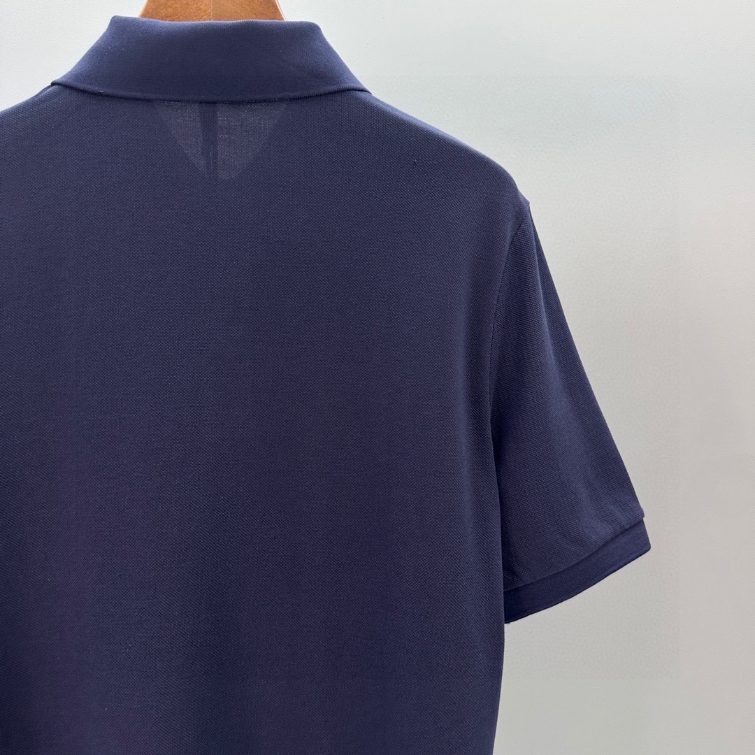Bagsaaa F**di Blue piqué polo shirt