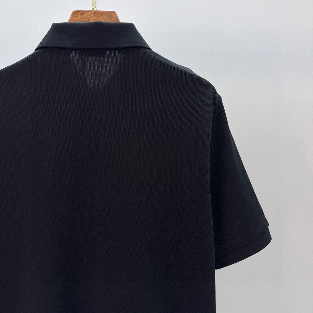 Bagsaaa F**di Black piqué polo shirt