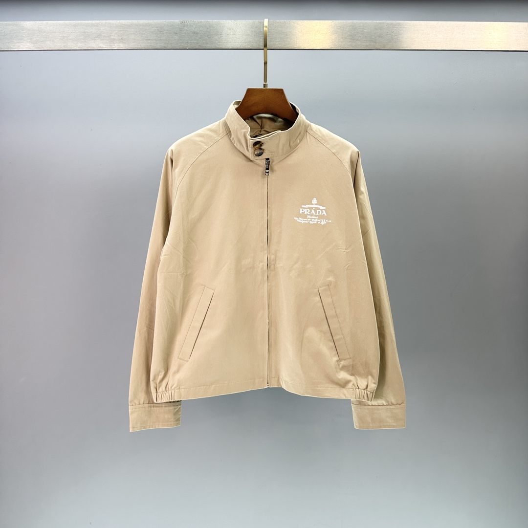 Bagsaaa Pra*a Cotton blend jacket beige