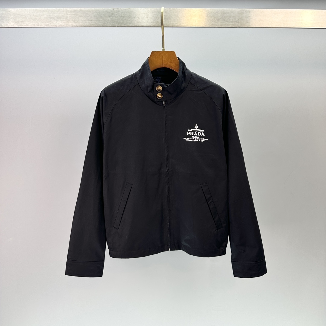Bagsaaa Pra*a Cotton blend jacket black