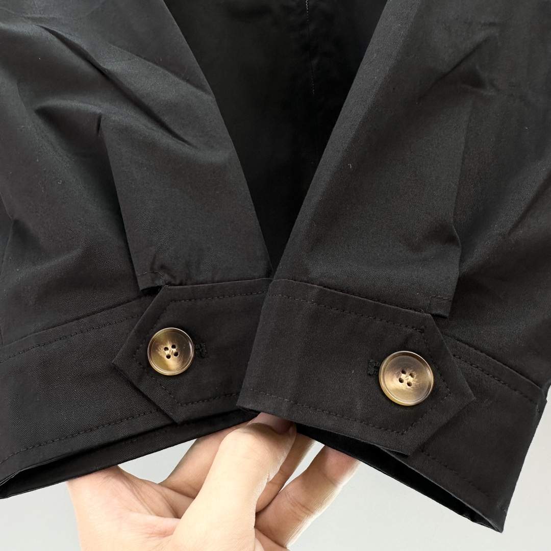 Bagsaaa Pra*a Cotton blend jacket black