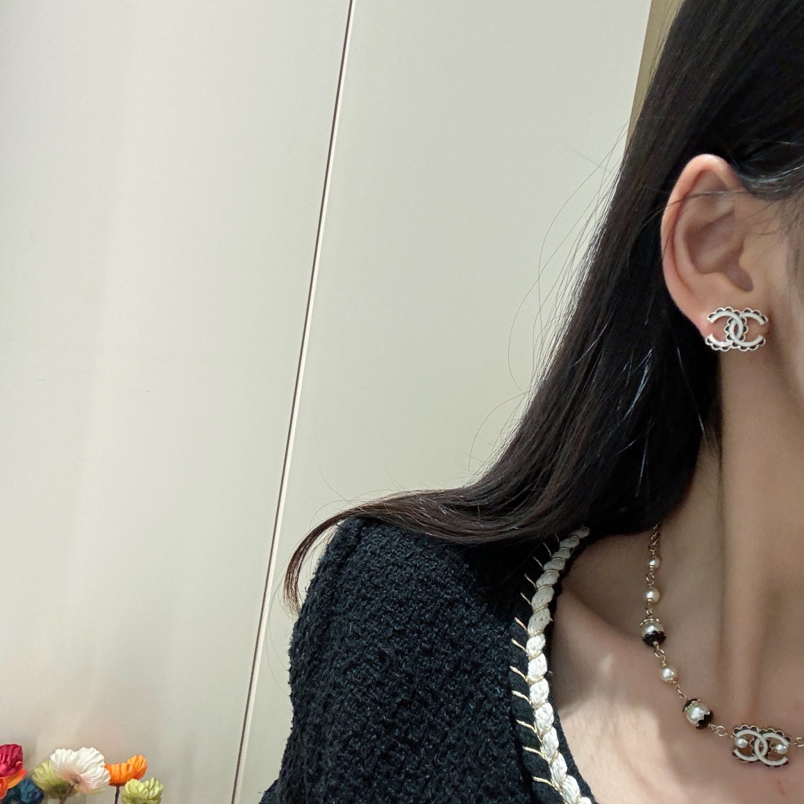 Bagsaaa Ch**el Earrings 05