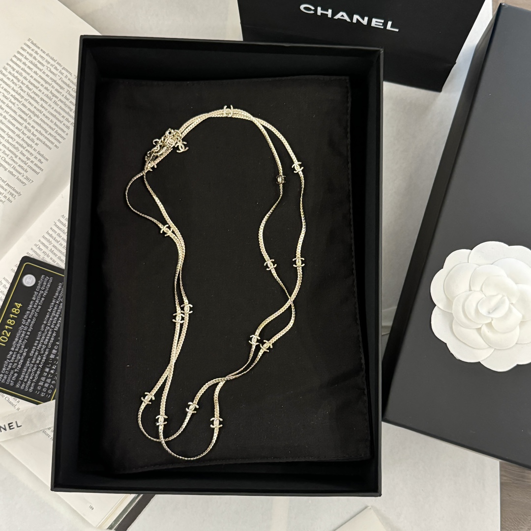 Bagsaaa Ch**el Long Necklace