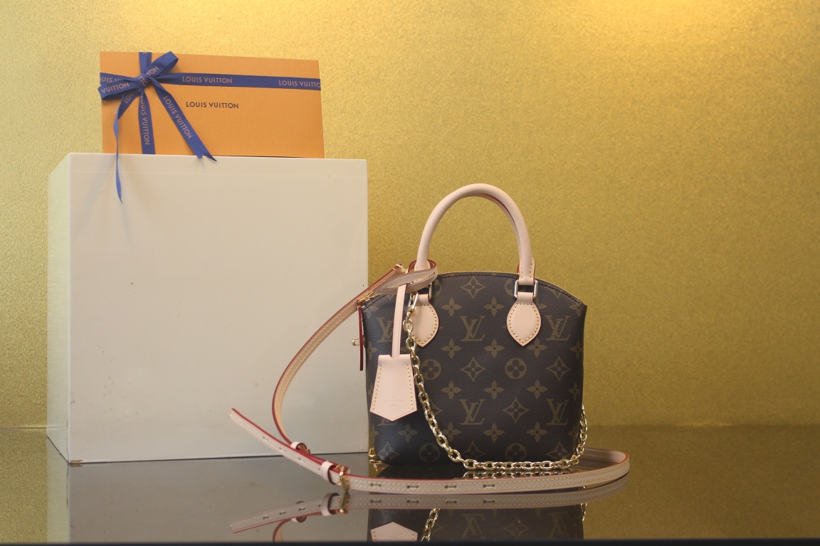 Bagsaaa L0vis Vvtt0n M12019 Lockit BB Monogram - 15 x 19 x 7 cm