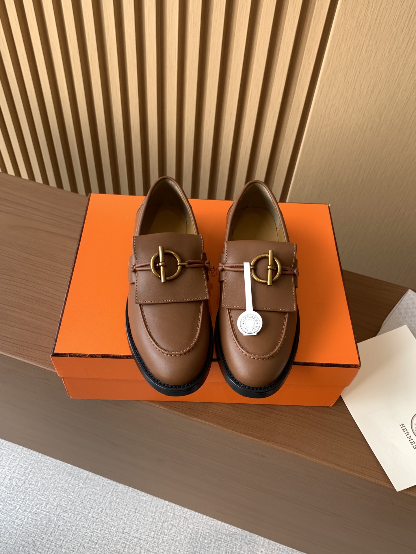Bagsaaa H**me5 Impact Loafer Brown