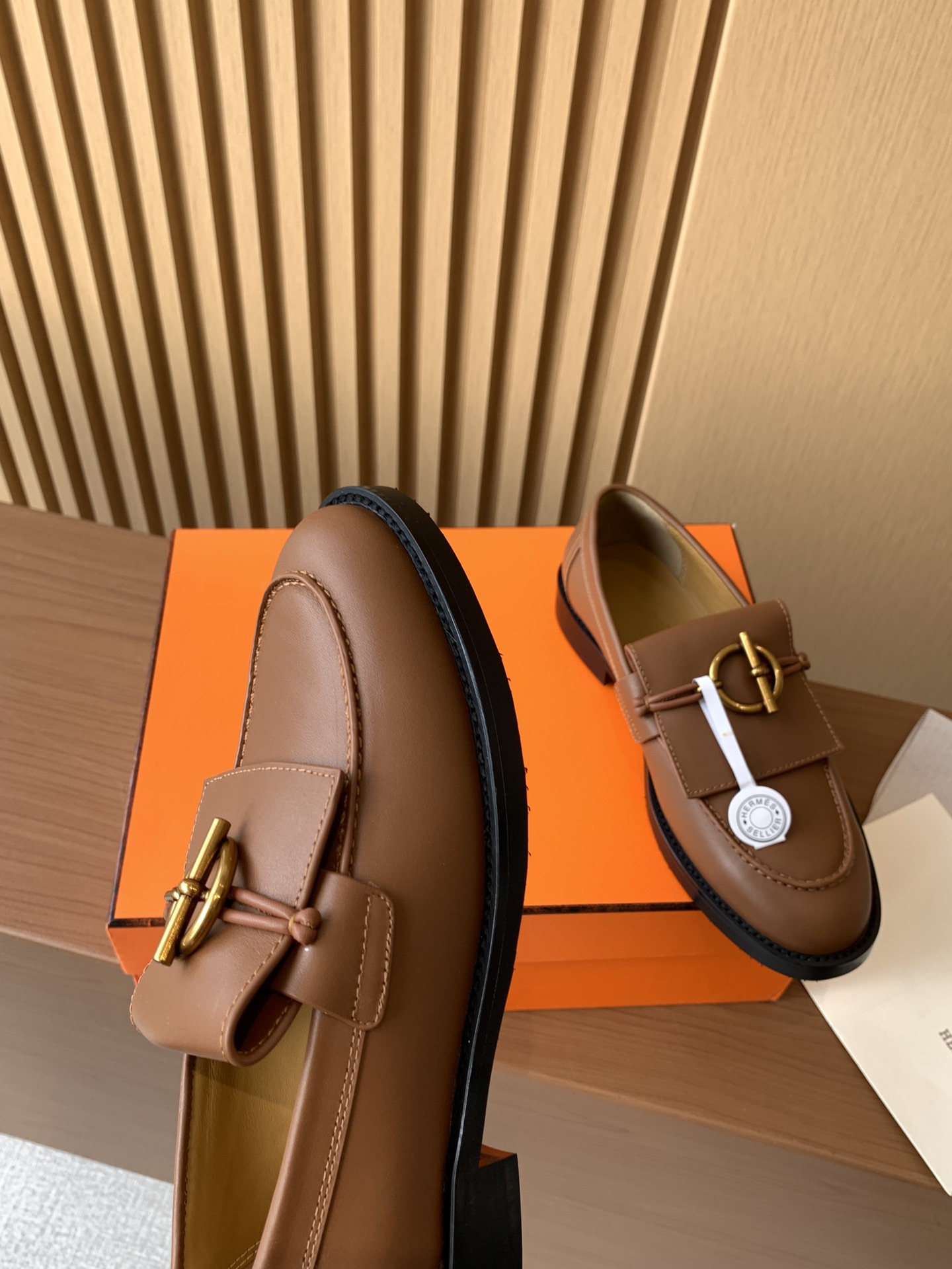 Bagsaaa H**me5 Impact Loafer Brown