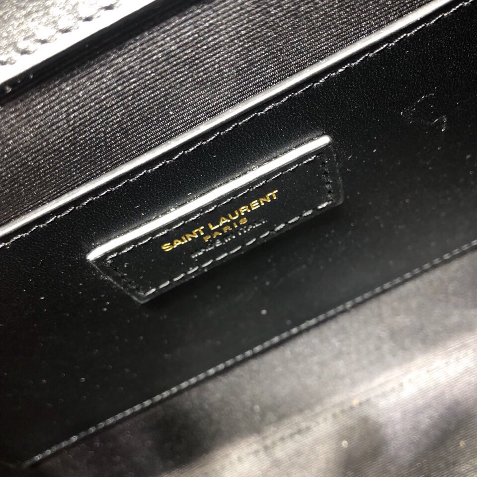 Bagsaaa Y51 Medium Manhattan In Box Sa1nt Lau*nt Black - 29 x 20 x 7.5 CM
