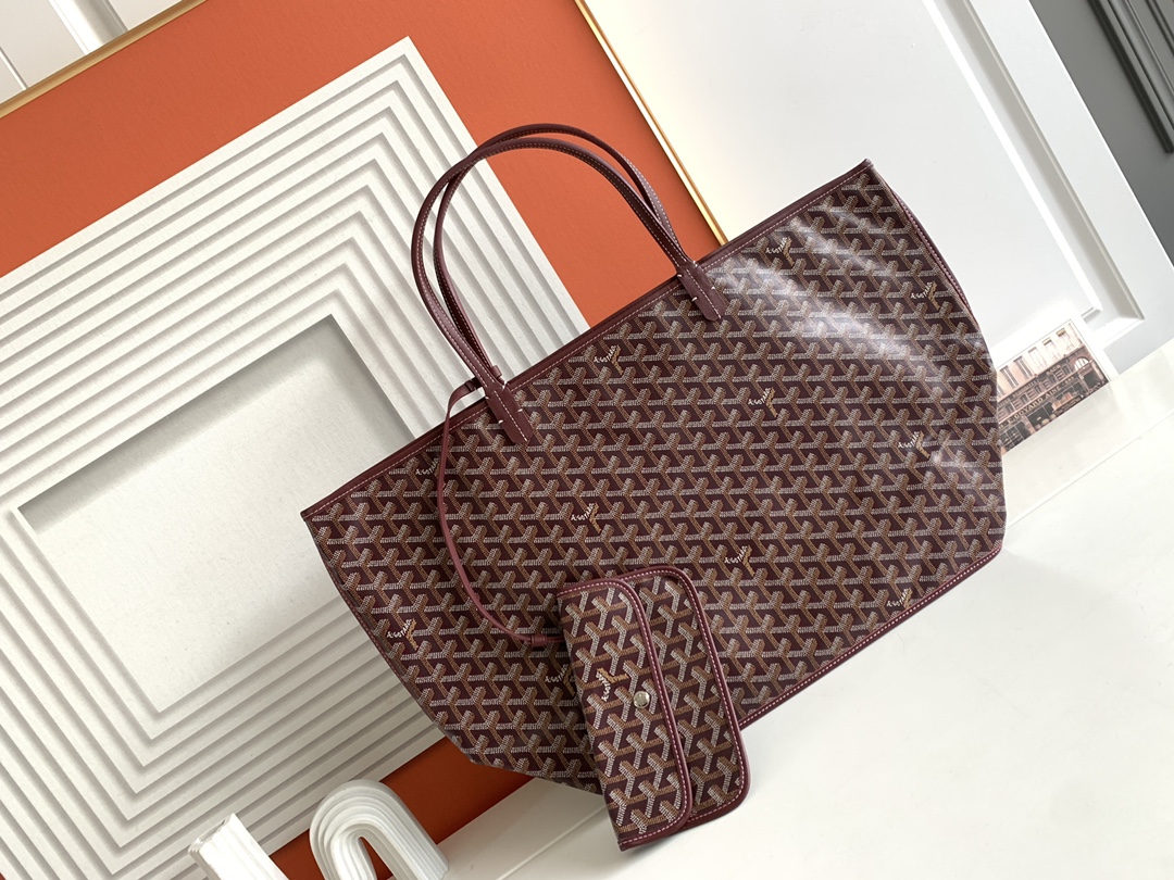 Bagsaaa G09ard Saint L0vis GM Bag Dark Red - 40 x 20 x 34 cm