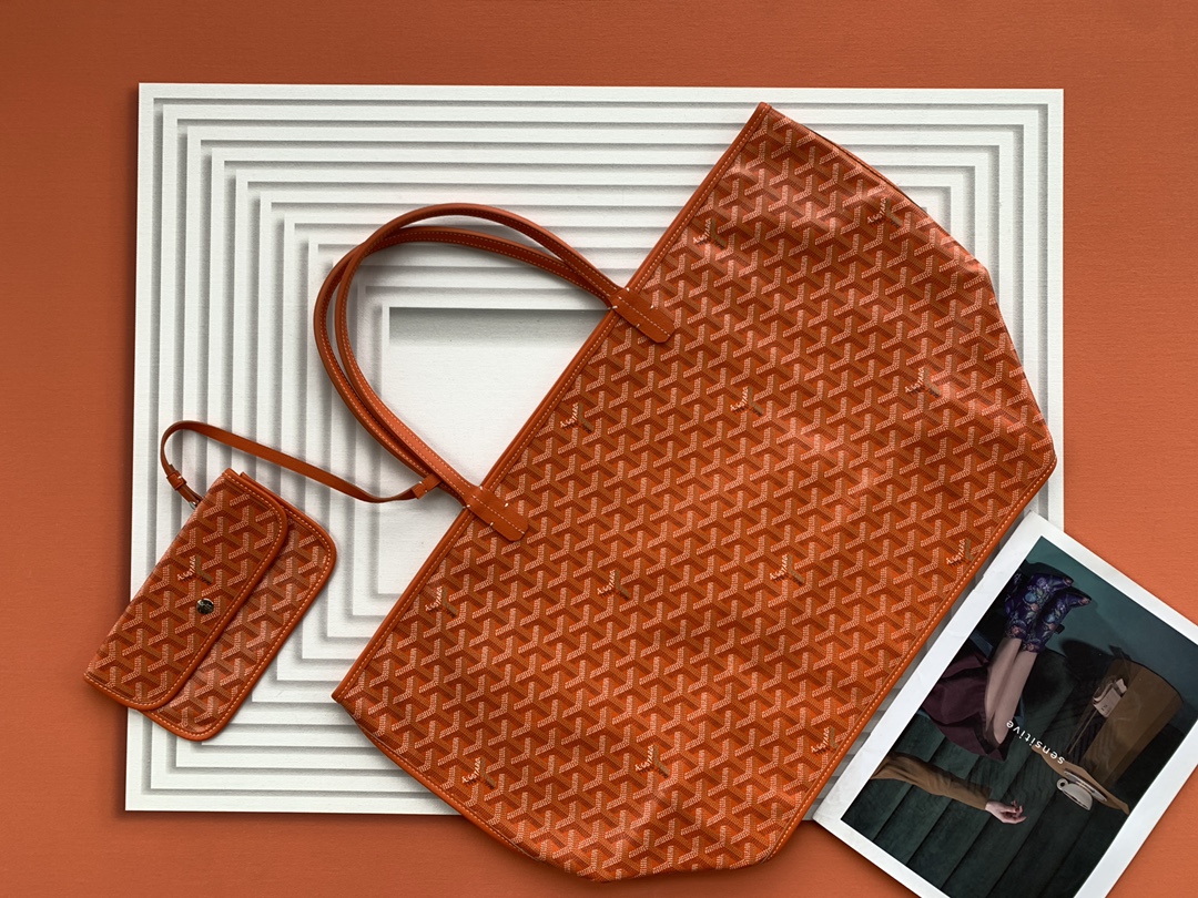 Bagsaaa G09ard Saint L0vis GM Bag Orange - 40 x 20 x 34 cm