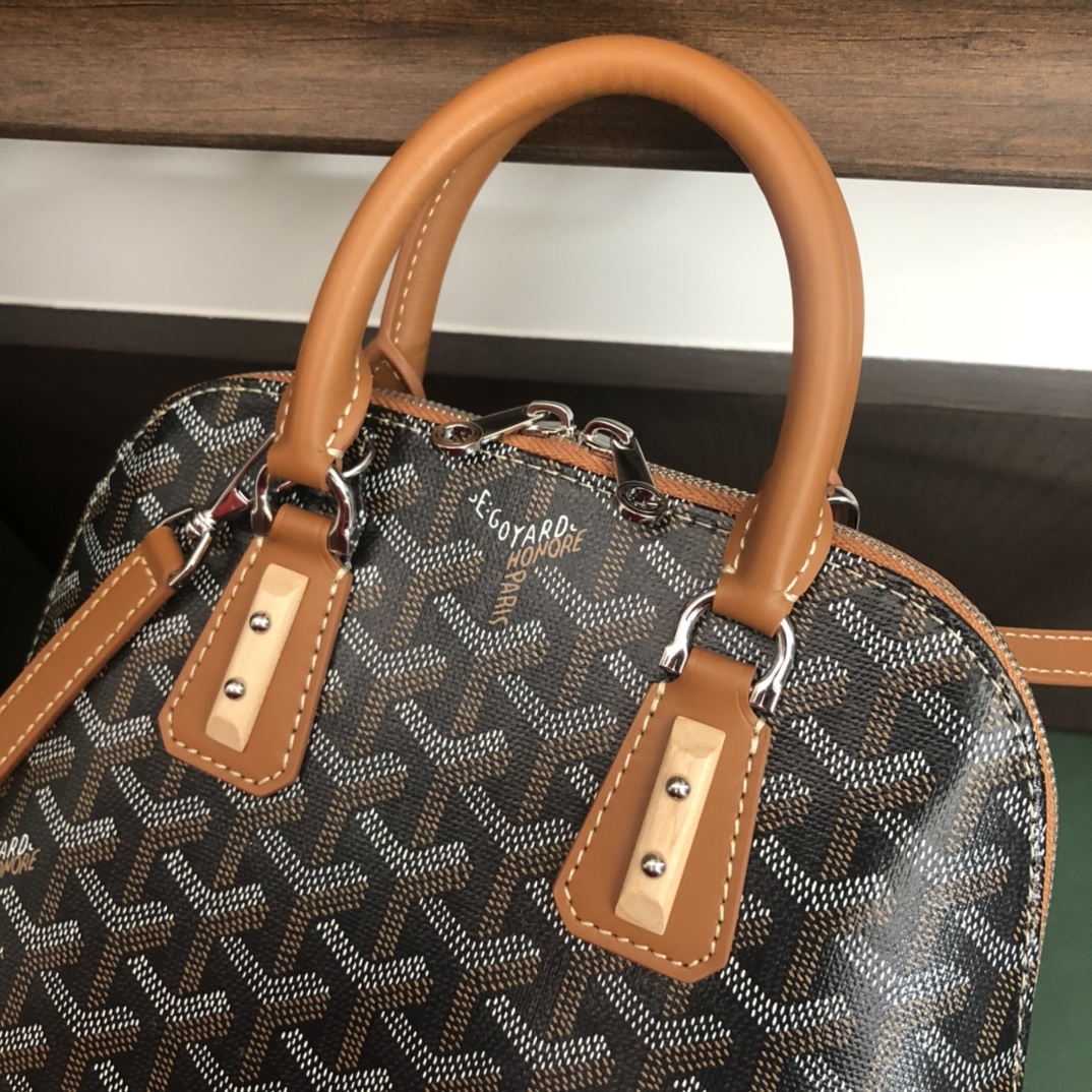 Bagsaaa G09ard Vendôme Mini Bag Black & Tan - 23 x 10.5 x 18.5 cm