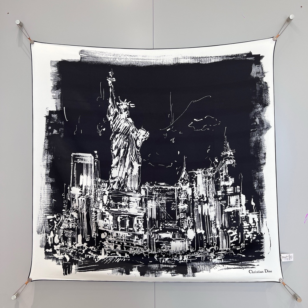 Bagsaaa D10r Scarf 02 - 90x90 cm