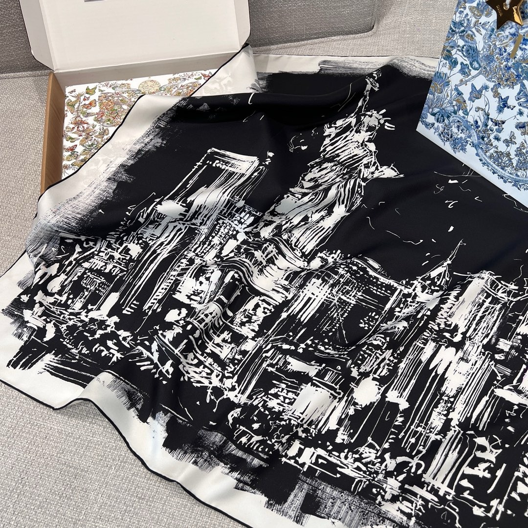 Bagsaaa D10r Scarf 02 - 90x90 cm