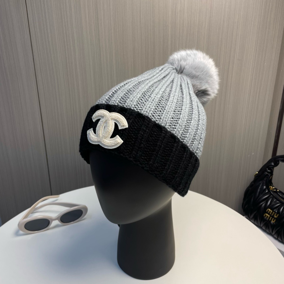 Bagsaaa Ch**el Wool Beanie