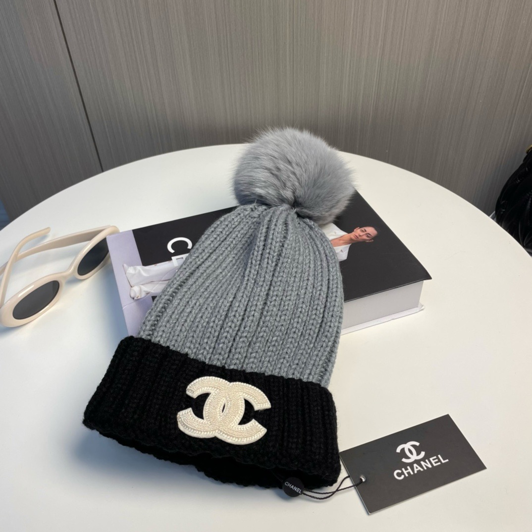 Bagsaaa Ch**el Wool Beanie