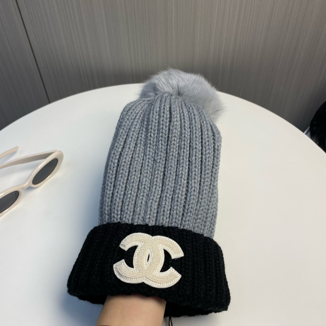 Bagsaaa Ch**el Wool Beanie