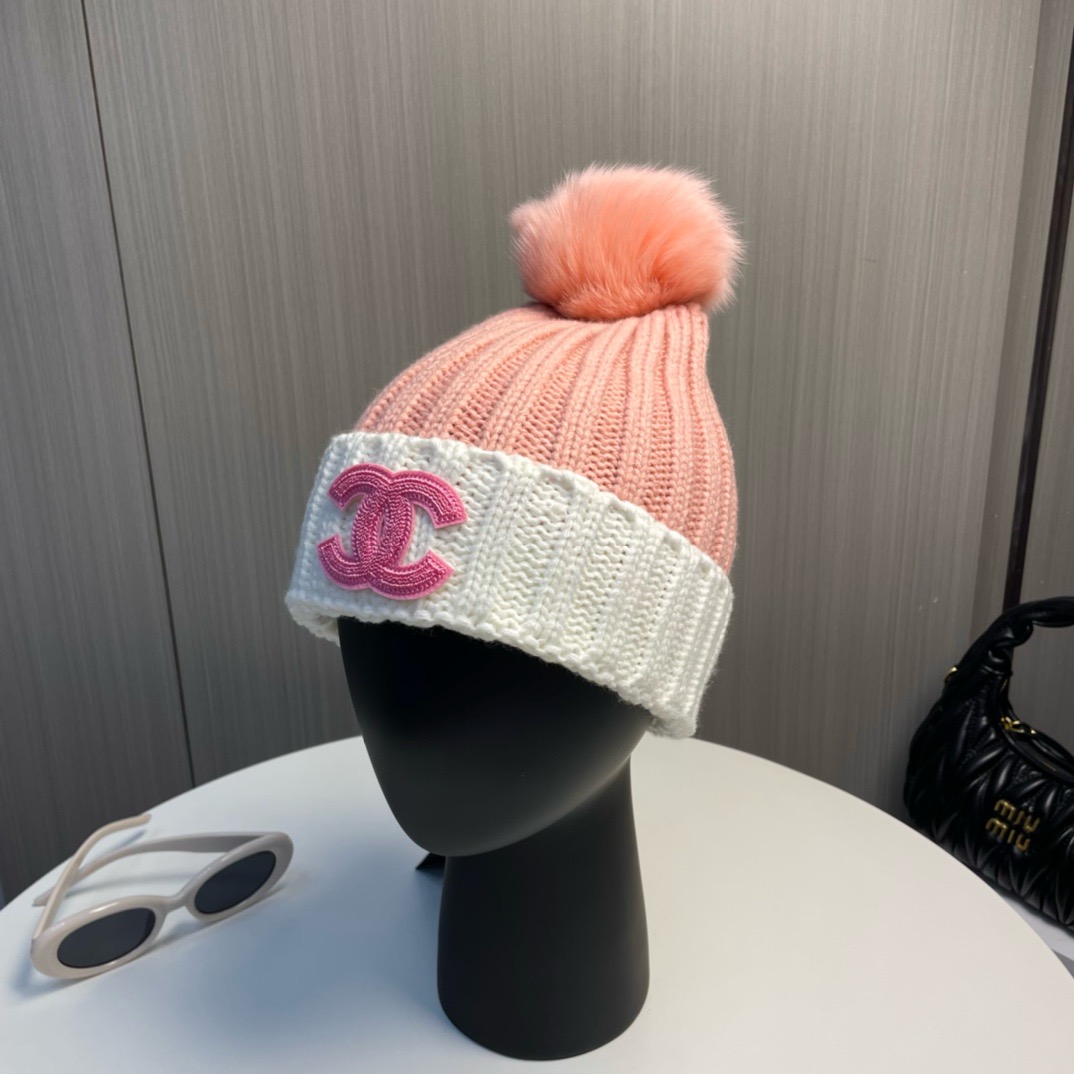 Bagsaaa Ch**el Wool Beanie 02