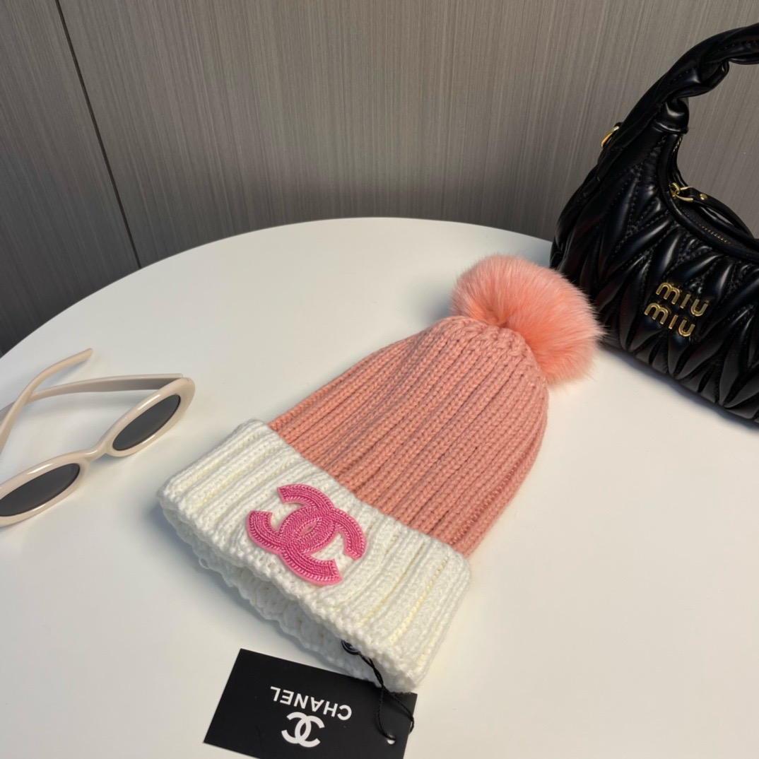 Bagsaaa Ch**el Wool Beanie 02