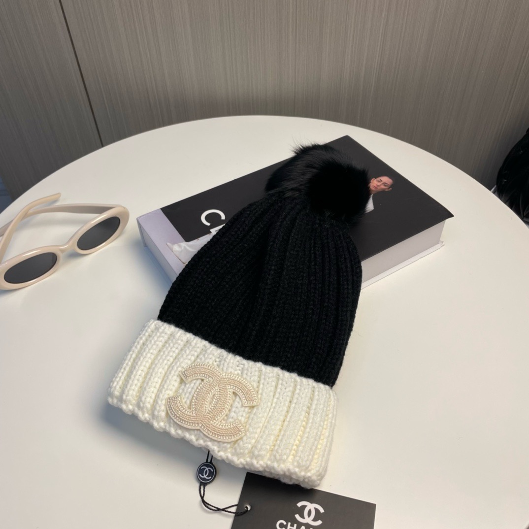 Bagsaaa Ch**el Wool Beanie 03