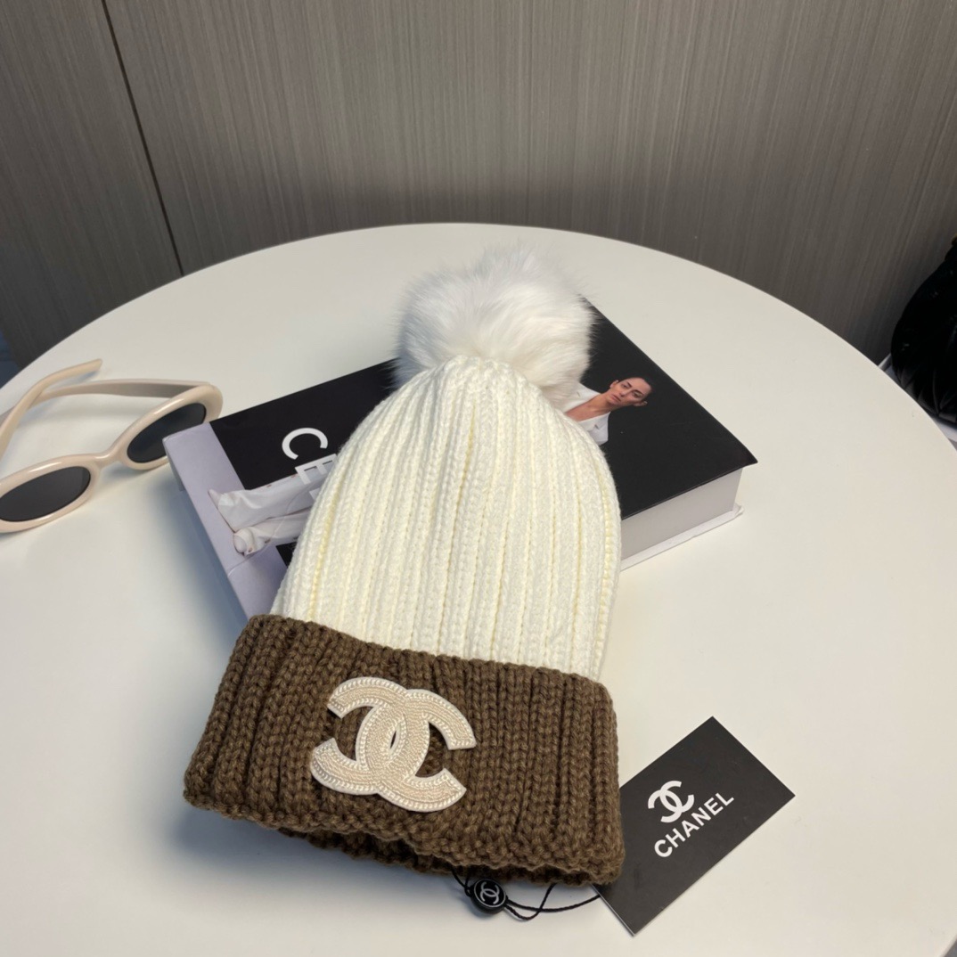 Bagsaaa Ch**el Wool Beanie 05