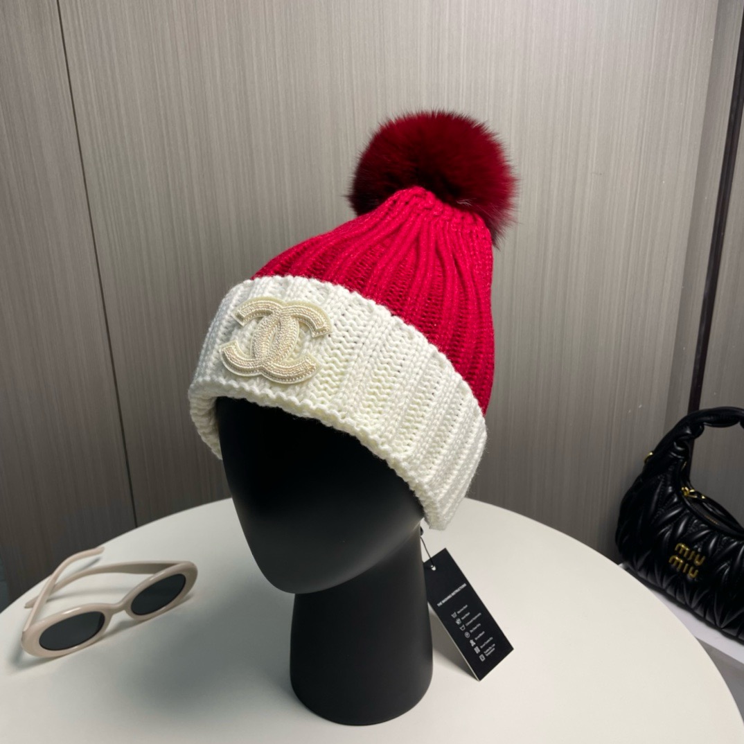 Bagsaaa Ch**el Wool Beanie 08