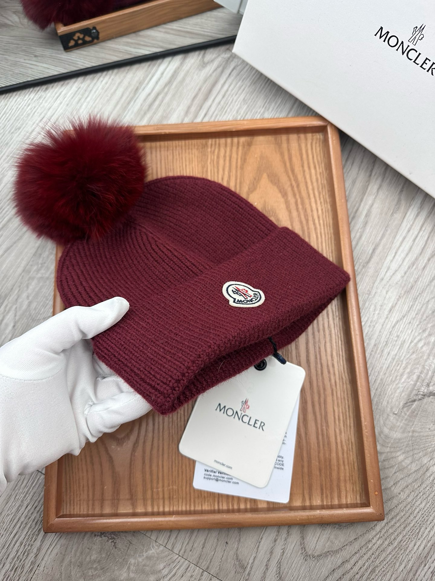 Bagsaaa Moncler Wool Beanie